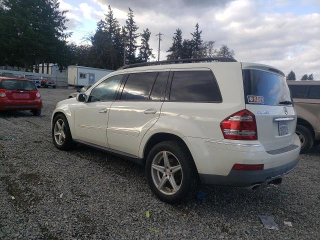 4JGBF71E88A346681 - 2008 MERCEDES-BENZ GL 450 4MATIC WHITE photo 2