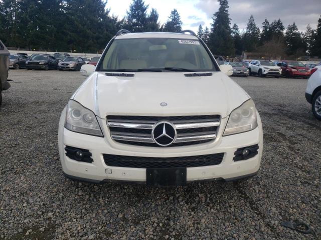 4JGBF71E88A346681 - 2008 MERCEDES-BENZ GL 450 4MATIC WHITE photo 5