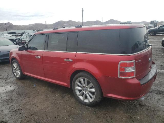 2FMHK6CT8ABB14216 - 2010 FORD FLEX SEL RED photo 2