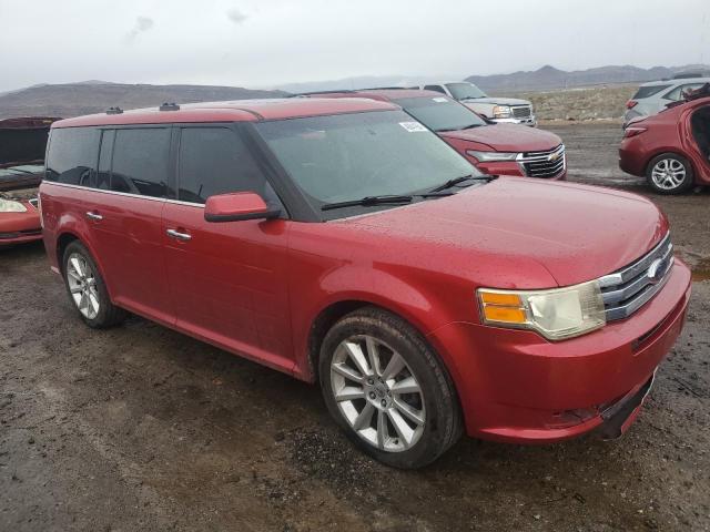 2FMHK6CT8ABB14216 - 2010 FORD FLEX SEL RED photo 4