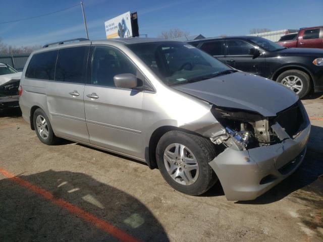 5FNRL38647B435060 - 2007 HONDA ODYSSEY EXL SILVER photo 4