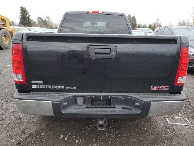 1GTR2VE71CZ193795 - 2012 GMC SIERRA K1500 SLE BLACK photo 6