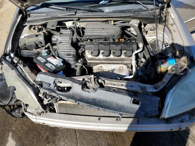 1HGES26772L053863 - 2002 HONDA CIVIC EX SILVER photo 11