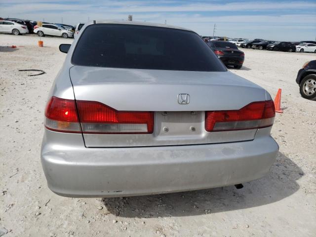 1HGCF86622A104980 - 2002 HONDA ACCORD VALUE SILVER photo 6