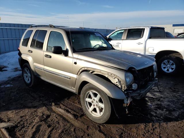 1J4GL58K65W703643 - 2005 JEEP LIBERTY LIMITED TAN photo 4