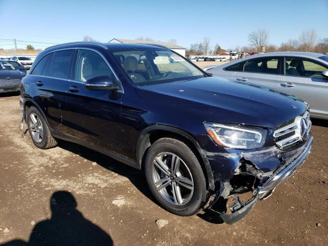 W1N0G8EB2MF877783 - 2021 MERCEDES-BENZ GLC 300 4MATIC BLUE photo 4