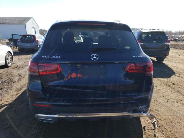 W1N0G8EB2MF877783 - 2021 MERCEDES-BENZ GLC 300 4MATIC BLUE photo 6