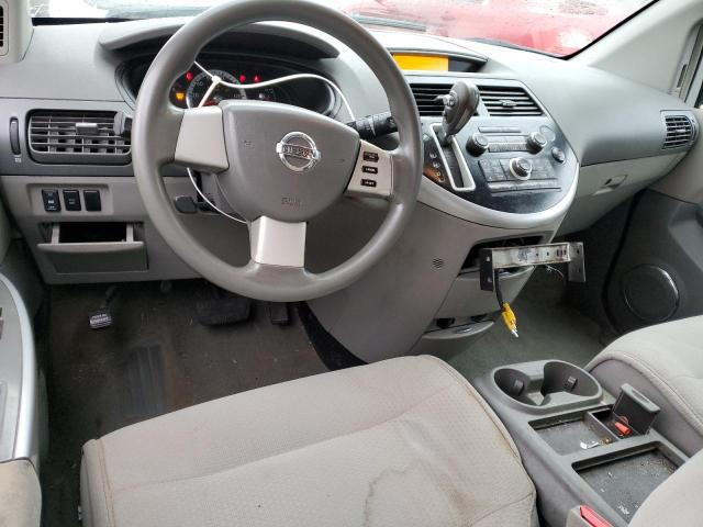 5N1BV28U78N106419 - 2008 NISSAN QUEST S GRAY photo 8