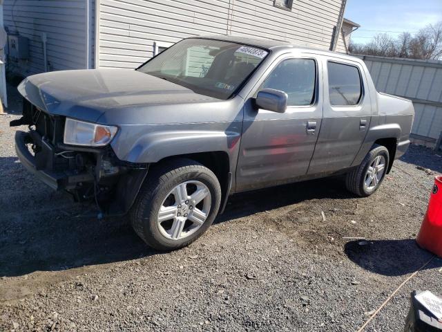 5FPYK165X9B100859 - 2009 HONDA RIDGELINE RTL GRAY photo 1