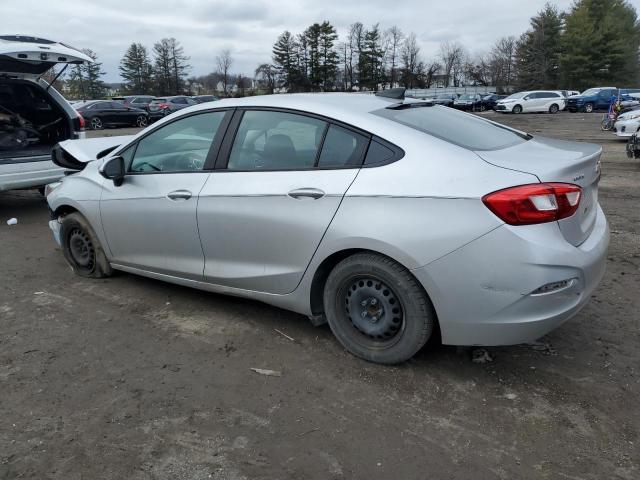 3G1BC5SM3HS574232 - 2017 CHEVROLET CRUZE LS SILVER photo 2