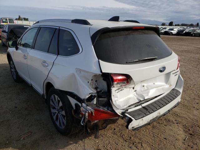 4S4BSETC7H3420740 - 2017 SUBARU OUTBACK TOURING WHITE photo 2