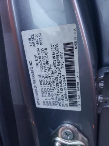 5J8TB4H35GL019425 - 2016 ACURA RDX BLUE photo 13