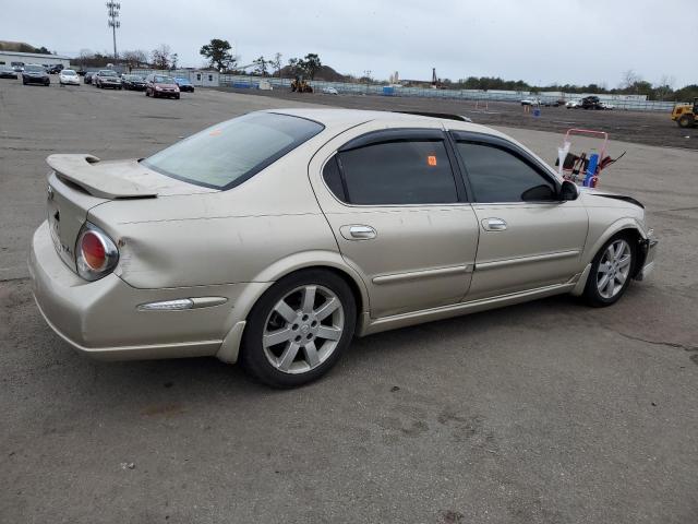 JN1DA31AX2T002088 - 2002 NISSAN MAXIMA GLE BEIGE photo 3