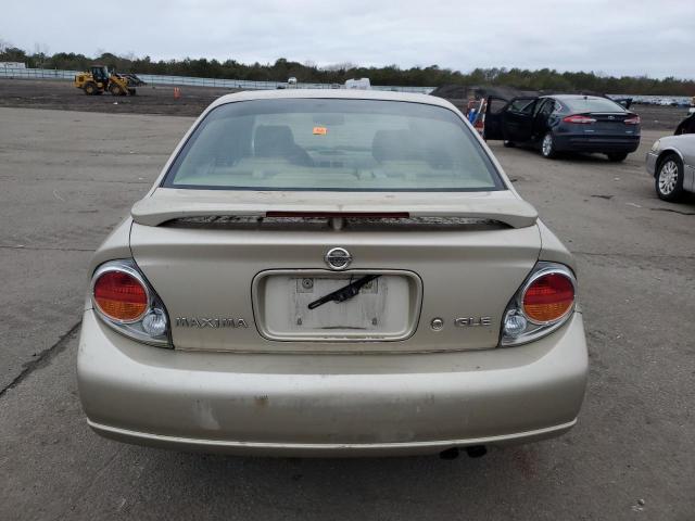 JN1DA31AX2T002088 - 2002 NISSAN MAXIMA GLE BEIGE photo 6