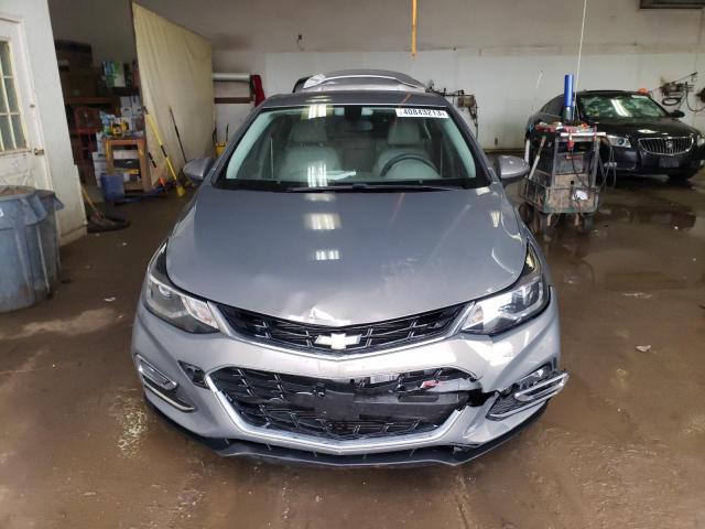 1G1BF5SM0H7186087 - 2017 CHEVROLET CRUZE PREMIER GRAY photo 5