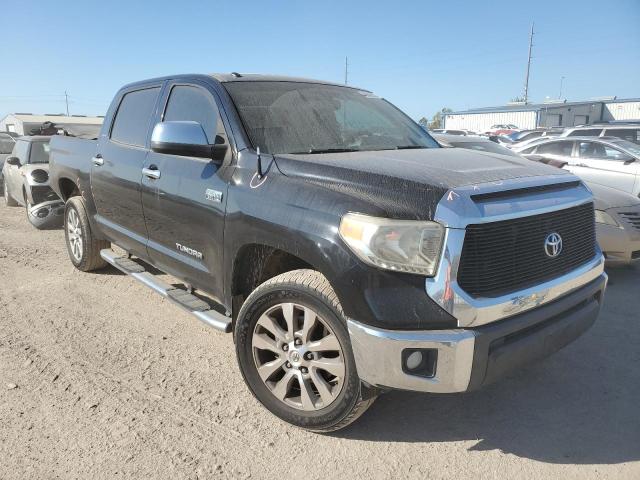 5TFHW5F19EX364947 - 2014 TOYOTA TUNDRA CREWMAX LIMITED BLACK photo 4