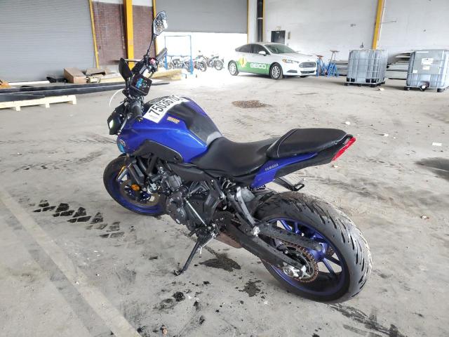 JYARM32E9PA006840 - 2023 YAMAHA MT07 BLUE photo 3