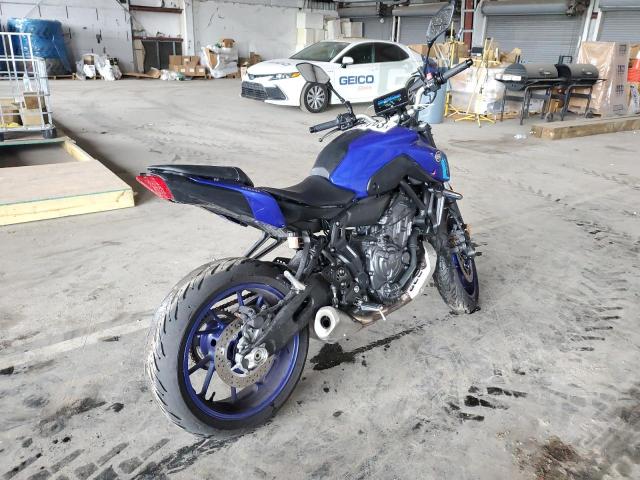 JYARM32E9PA006840 - 2023 YAMAHA MT07 BLUE photo 4