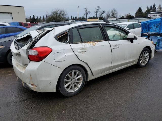 JF1GPAC61E8286830 - 2014 SUBARU IMPREZA PREMIUM WHITE photo 3