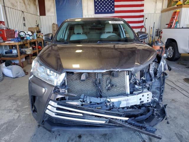 5TDBZRFH2KS947296 - 2019 TOYOTA HIGHLANDER LE GRAY photo 5