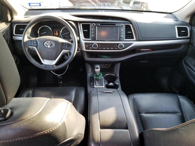 5TDKKRFH5FS099201 - 2015 TOYOTA HIGHLANDER XLE 银色 照片 8