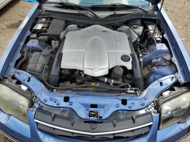 1C3AN69L15X033727 - 2005 CHRYSLER CROSSFIRE LIMITED BLUE photo 7