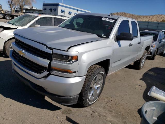 1GCRCPEH9JZ200927 - 2018 CHEVROLET SILVERADO C1500 CUSTOM SILVER photo 1