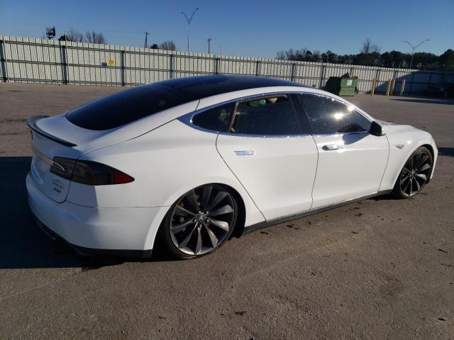 5YJSA1DP0DFP05519 - 2013 TESLA MODEL S Սպիտակ լուսանկար 3