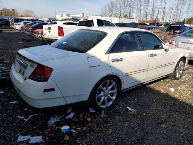 JNKAY41E23M006084 - 2003 INFINITI M45 WHITE photo 3