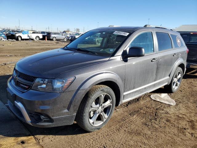 3C4PDDGG3ET315933 - 2014 DODGE JOURNEY CROSSROAD GRAY photo 1