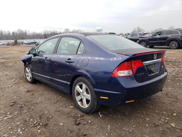 2HGFA16669H525860 - 2009 HONDA CIVIC LX-S أزرق صورة 2