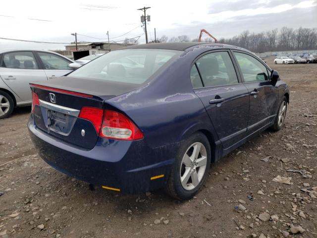 2HGFA16669H525860 - 2009 HONDA CIVIC LX-S أزرق صورة 3