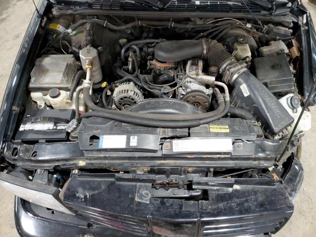 1GHDT13W412214973 - 2001 OLDSMOBILE BRAVADA BLACK photo 11