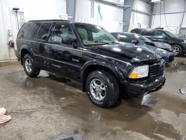 1GHDT13W412214973 - 2001 OLDSMOBILE BRAVADA BLACK photo 4