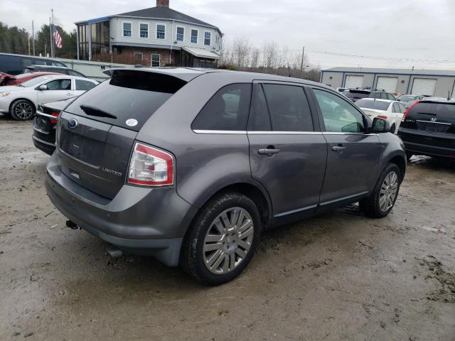 2FMDK3KC6ABB51974 - 2010 FORD EDGE LIMITED GRAY photo 3