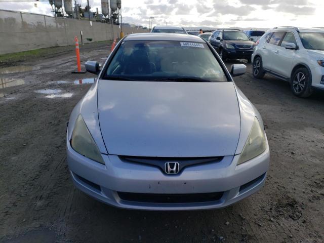 1HGCM72515A019582 - 2005 HONDA ACCORD LX SILVER photo 5