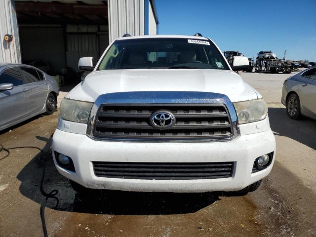 5TDZM5G10AS002420 - 2010 TOYOTA SEQUOIA SR5 WHITE photo 5