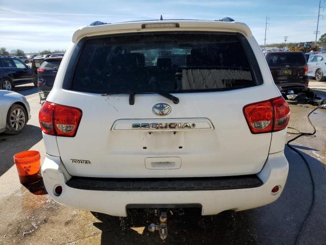 5TDZM5G10AS002420 - 2010 TOYOTA SEQUOIA SR5 WHITE photo 6