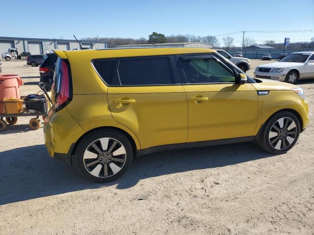 KNDJX3A50F7138889 - 2015 KIA SOUL ! YELLOW photo 3