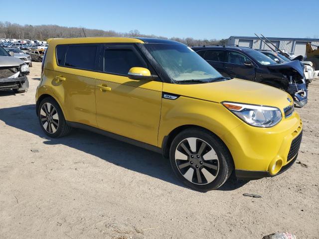 KNDJX3A50F7138889 - 2015 KIA SOUL ! YELLOW photo 4