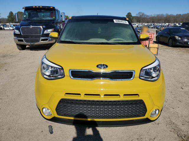 KNDJX3A50F7138889 - 2015 KIA SOUL ! YELLOW photo 5