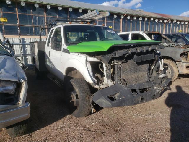 1FD8X3H65FEC84628 - 2015 FORD F350 SUPER DUTY WHITE photo 4