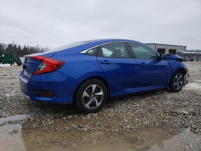 19XFC2F62LE009268 - 2020 HONDA CIVIC LX BLUE photo 3