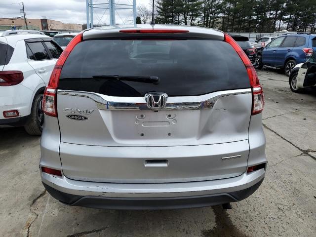 2HKRM3H47GH559515 - 2016 HONDA CR-V SE SILVER photo 6