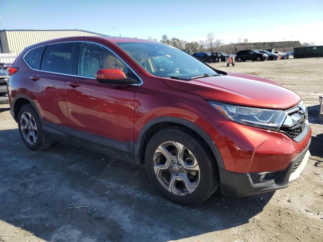 2HKRW1H58JH523072 - 2018 HONDA CR-V EX RED photo 4