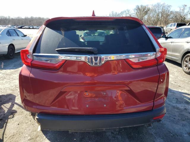 2HKRW1H58JH523072 - 2018 HONDA CR-V EX RED photo 6