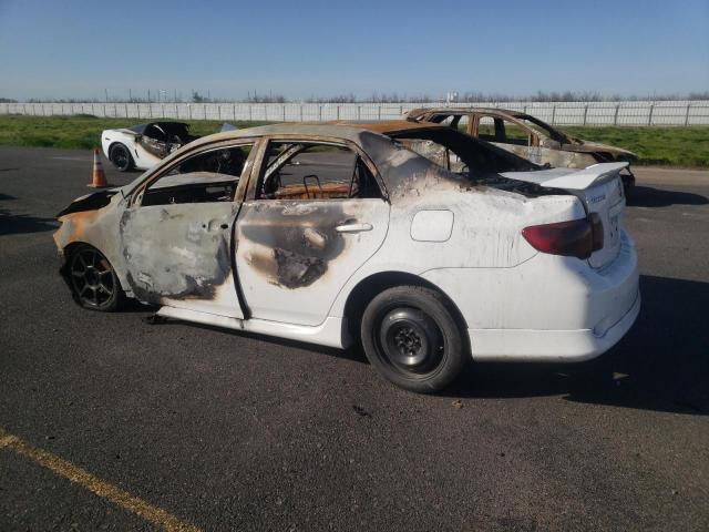 1NXBU40E49Z042351 - 2009 TOYOTA COROLLA BASE WHITE photo 2
