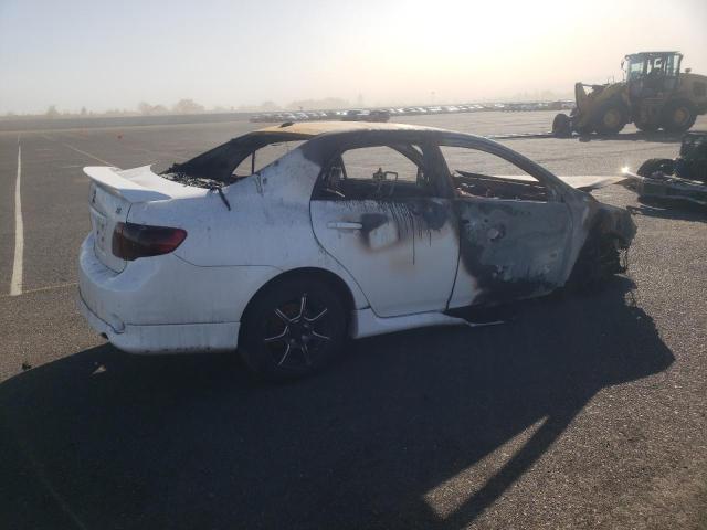 1NXBU40E49Z042351 - 2009 TOYOTA COROLLA BASE WHITE photo 3