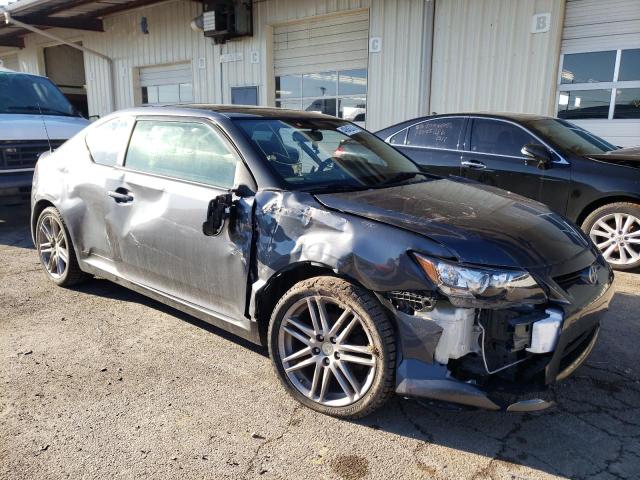 JTKJF5C76D3047877 - 2013 TOYOTA SCION TC ნაცრისფერი ფოტო 4