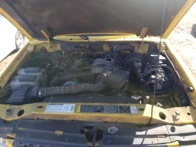 1FTYR10U31TA43958 - 2001 FORD RANGER YELLOW photo 11